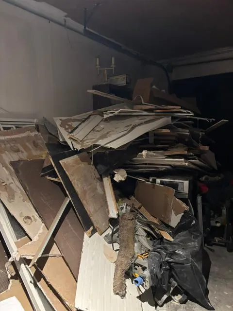 Construction debris removal